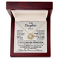 To My Daughter Personalized Name Necklace.