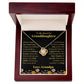 To My Beautiful Granddaughter Necklace from Grandpa.