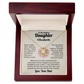 To My Daughter Personalized Name Necklace.