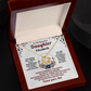 To My Beautiful Daughter Personalized Name Necklace from Dad.