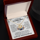 To My Granddaughter Personalized Name Necklace.