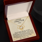 To My Beautiful Future Wife Personalized Name & Signature Necklace.