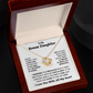 To My Bonus Daughter, I Love You With All My Heart necklace.