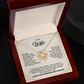 To My Wife, I Love You Forever & Always Necklace.