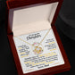 To My Lovely Daughter Necklace.