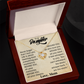 To My Daughter Necklace.(Almost sold out)