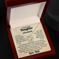To My Beautiful Daughter Personalised Name  Necklace.
