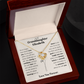 To My Granddaughter Personalized Name Necklace.