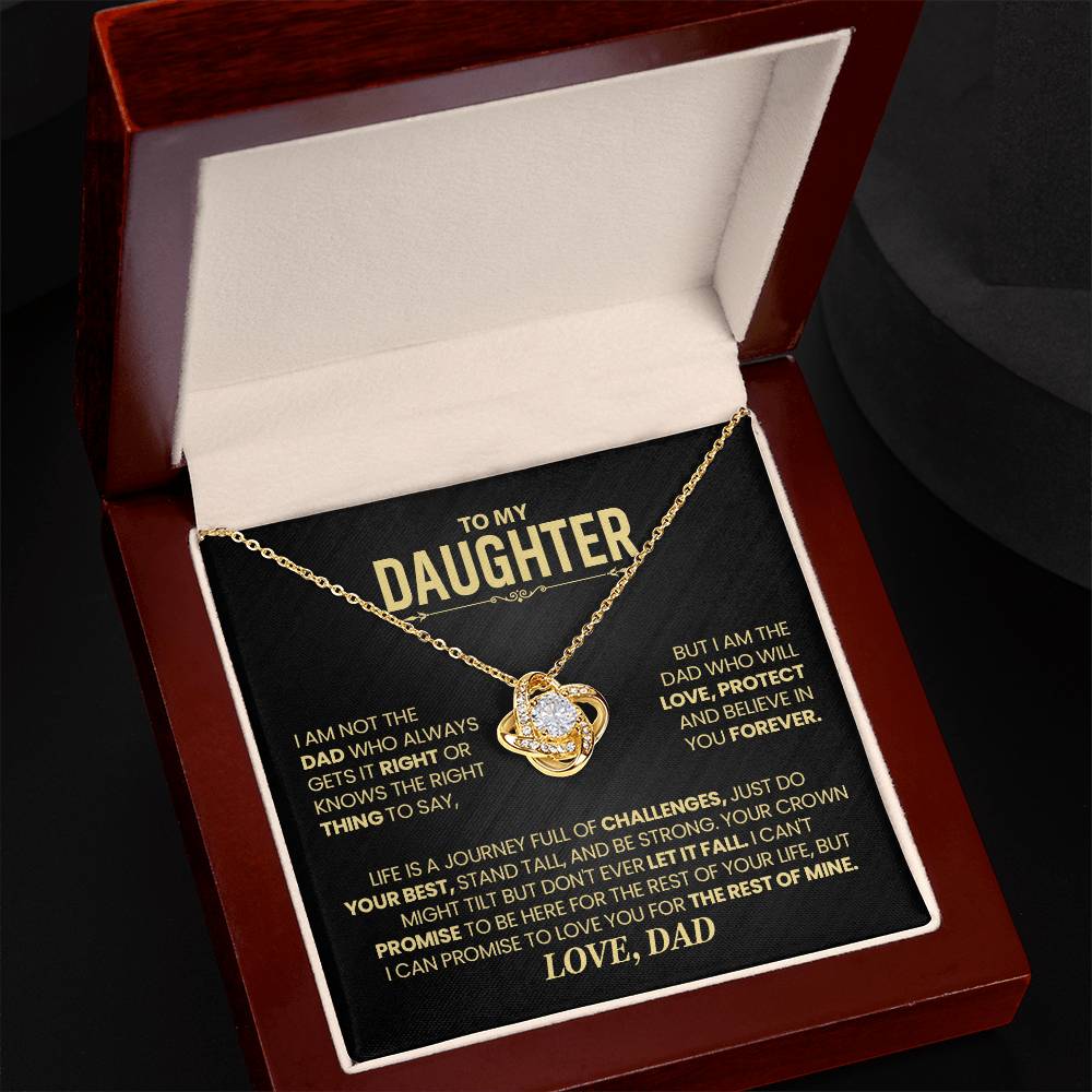 To My Daughter Necklace. (Almost Sold Out)