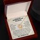 To My Beautiful Daughter-In-Law Personalized Name Necklace.