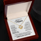To My Beautiful Mom Necklace.
