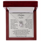 To My Daughter Personalized Name & Signature Necklace.