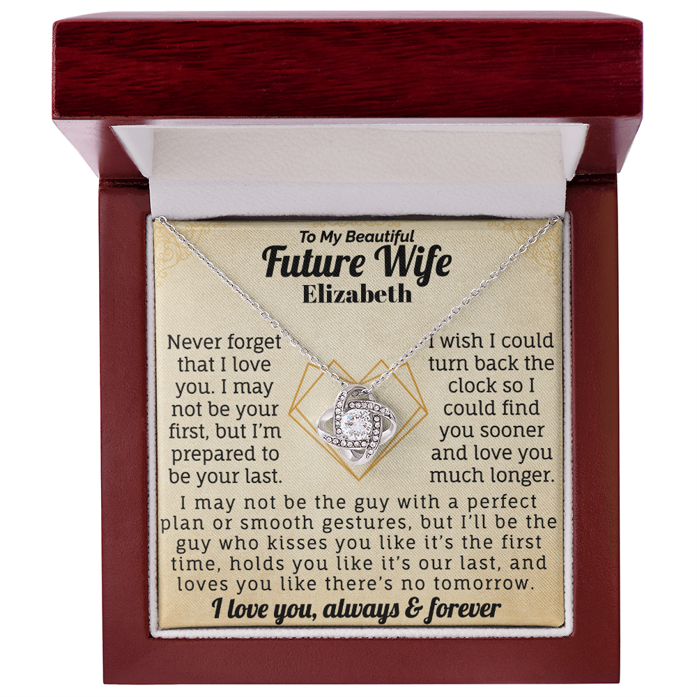 To My Future Wife Personalized Necklace.