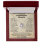 To My Beautiful Granddaughter Personalized Name Necklace.