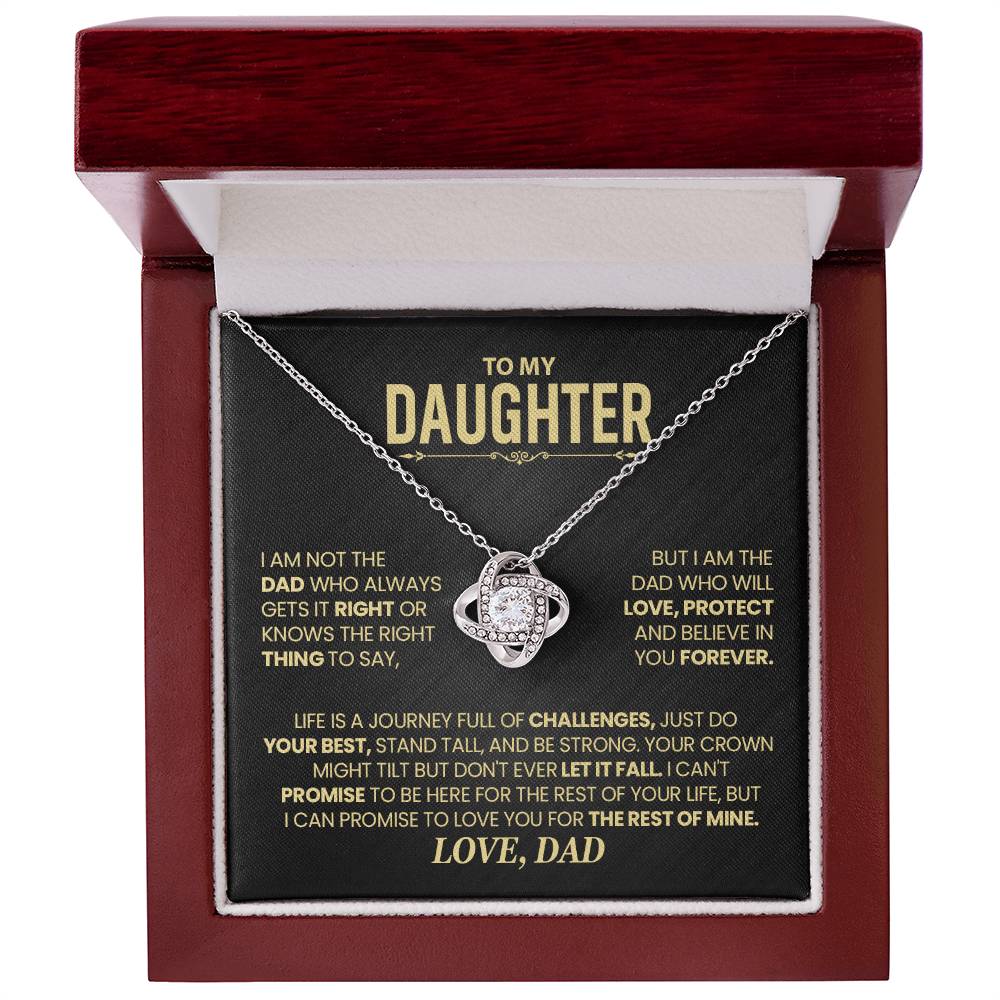 To My Daughter Necklace. (Almost Sold Out)