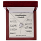 To My Granddaughter Personalized Name Necklace.