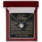 To My Amazing Mom Necklace.
