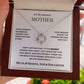 To My Amazing Mother | Mother's Day Love Knot Necklace.