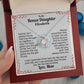 To my Bonus Daughter Personalized Name Necklace.