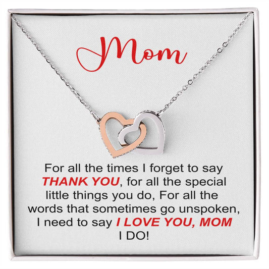 To My Mom Necklace (Almost sold out)