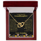 To My Beautiful Granddaughter Necklace from Grandpa.