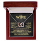 To My Wife God Blessed The Broken Road That Led Me Straight To You Necklace.