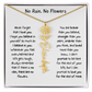 Personalized Name Birth Flower Necklace. (Limited Edition)