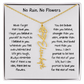 Personalized Name Birth Flower Necklace. (Limited Edition)