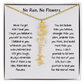 Personalized Name Birth Flower Necklace. (Limited Edition)