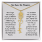 Personalized Name Birth Flower Necklace. (Limited Edition)