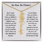 Personalized Name Birth Flower Necklace. (Limited Edition)