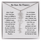 Personalized Name Birth Flower Necklace. (Limited Edition)