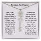 Personalized Name Birth Flower Necklace. (Limited Edition)