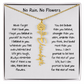 Personalized Name Birth Flower Necklace. (Limited Edition)