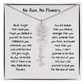 Personalized Name Birth Flower Necklace. (Limited Edition)