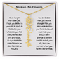 Personalized Name Birth Flower Necklace. (Limited Edition)