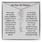 Personalized Name Birth Flower Necklace. (Limited Edition)