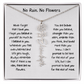 Personalized Name Birth Flower Necklace. (Limited Edition)