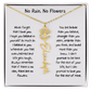 Personalized Name Birth Flower Necklace. (Limited Edition)