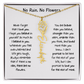 Personalized Name Birth Flower Necklace. (Limited Edition)