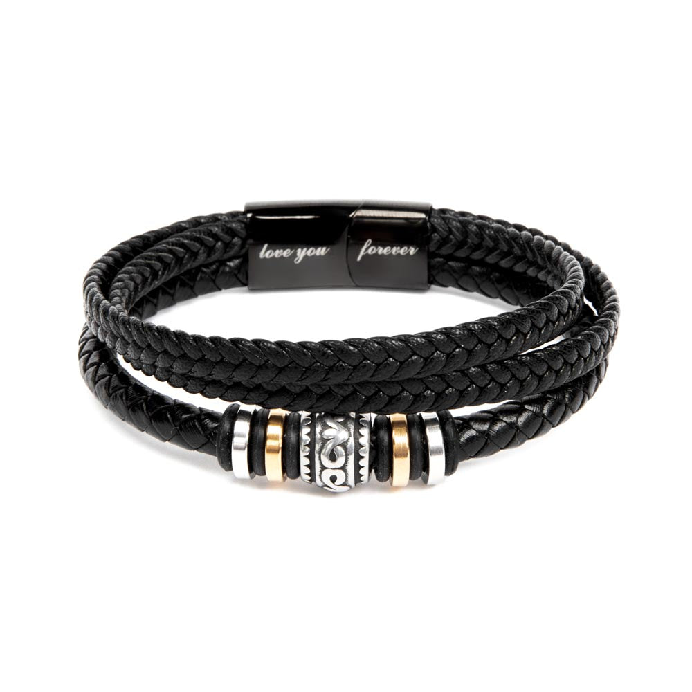 To My Grandson, Love You Forever Bracelet.