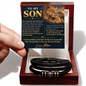 To My Son Bracelet from Mom.