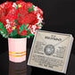 To My Shieldmaiden - Love Knot Necklace & Sweetest Devotion Flower Bouquet Bundle.
