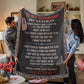 To My Veteran Heirloom Artwork Woven Blanket.