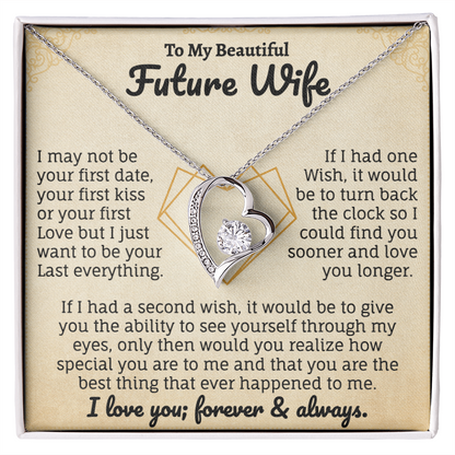 To My Beautiful Future Wife Necklace.