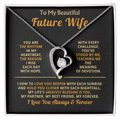 To My Beautiful Future Wife Necklace.