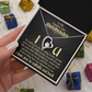 To My Smokin' Hot Shieldmaiden Necklace. (Almost sold out)