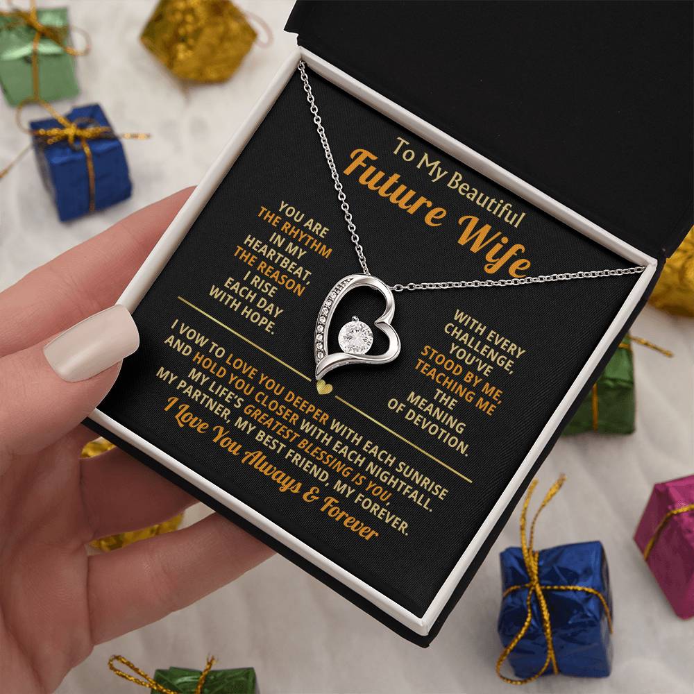 To My Beautiful Future Wife Necklace.