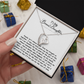 To My Bonus Daughter Necklace.