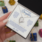 To My Beautiful Daughter Forever Love Necklace.